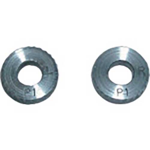 SUPER 転造小径加工用ローレット駒 アヤ目(2コ1組) 外径A:12 KNPRL