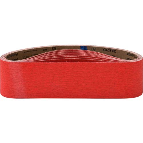 NRS 研磨ベルト セラックベルト 赤 CBAK