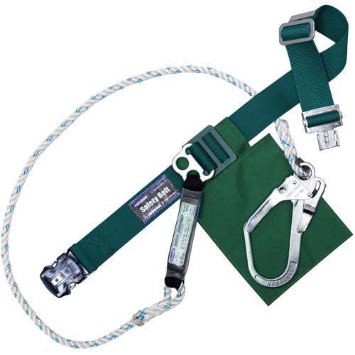 藤井電工 ツヨロン 胴ベルト型墜落制止用器具(ロープタイプ) LSA(三つ打ちロープ) TB-LSA-OT590-BP
