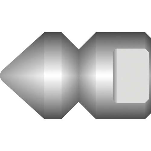 Asada 1/4逆噴射ノズルT型 前方1穴 HD