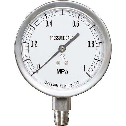 高島 ステンレス圧力計(A枠立型・φ60) R1/4【1460】