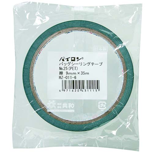 パイロン バッグシーリングテープ #25 PET 9mm×35M HZ-01-6