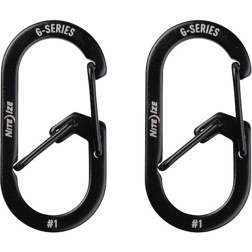 NiteIze G カラビナー ブラック NI5918
