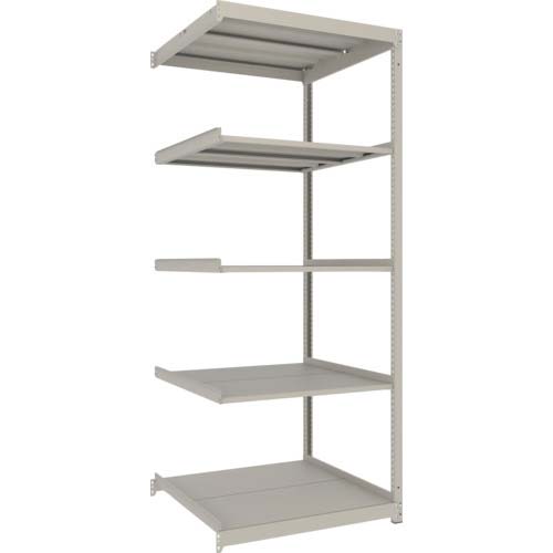 TRUSCO スチールラック 薄板ラック 棚板分割タイプ 耐荷重100Kg 連結 ネオグレー UL7-B