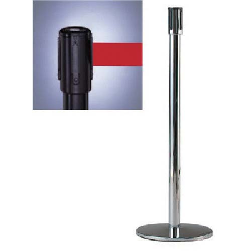 ユニット リールベルトポスト(テンサバリアー)黒 Φ343×H960 本体/黒 870-71