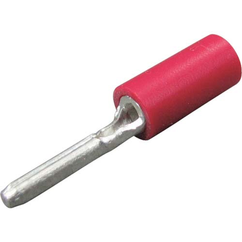 ニチフ 絶縁被覆付圧着端子 TC形 棒形 絶縁筒部ストレートタイプ 100PCS TGV TC-1.25