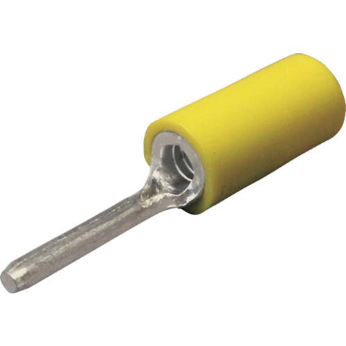 ニチフ 絶縁被覆付圧着端子 TC形 棒形 絶縁筒部ストレートタイプ 100PCS TGV TC-3.5-11S