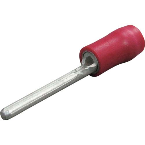 ニチフ 絶縁被覆付圧着端子 TC形 棒形 電線被覆グリップタイプ 100PCS TMDV TC-1.25-11-RED