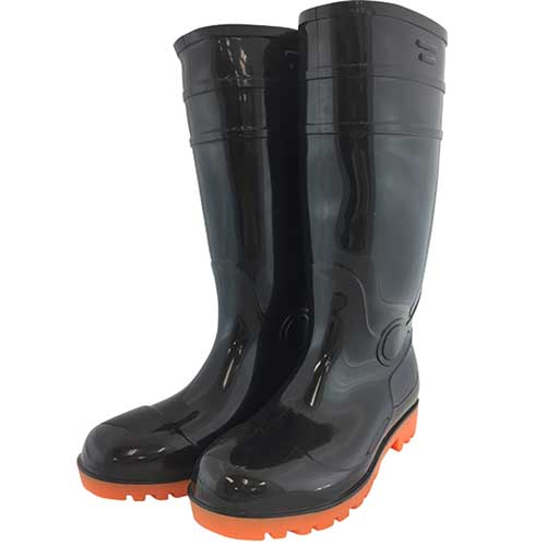 小野商事 耐油安全長靴 黒 WS3001B