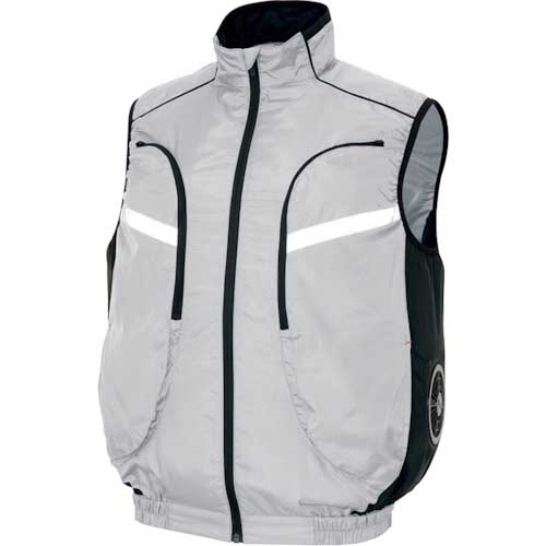 アイトス 物流作業対応型空調服ベスト(空調服TM) シルバー AZ50195-003