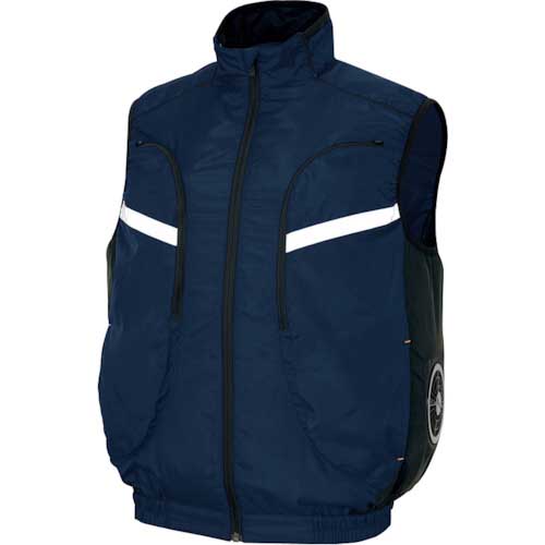 アイトス 物流作業対応型空調服ベスト(空調服TM) ネイビー AZ50195-008