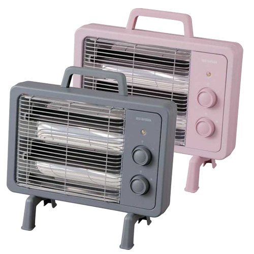 【廃番】アイリスオーヤマ 513817 遠赤外線電気ストーブ 小型 ブラックコートヒーター IEHDB-800