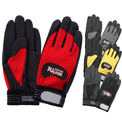 富士グローブ 合成皮革手袋 PUライナーアルファ