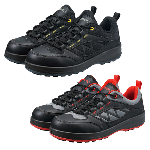 シモン 耐滑・軽量・プロテクティブスニーカー グレー SL12GR