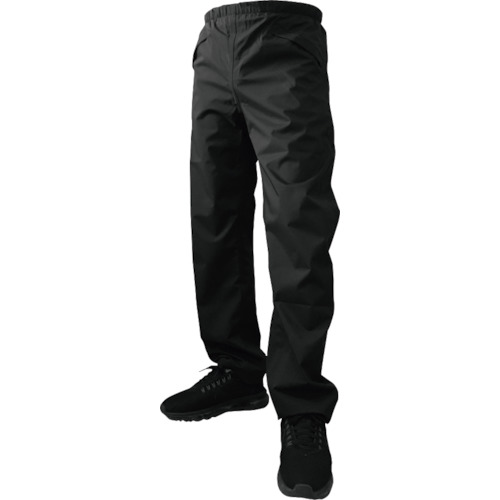 カジメイク ストレッチシールドパンツ ブラック 7571-91