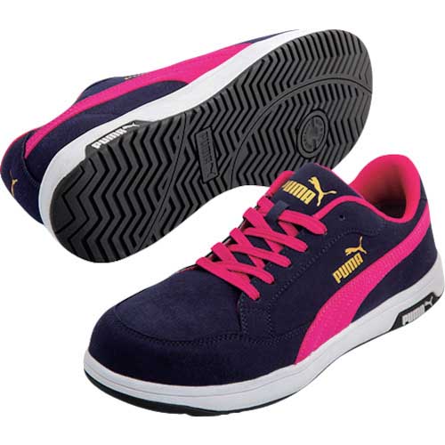 【廃番】プーマセーフティ 安全靴 HERITAGE AIRTWIST 2.0 ネイビー ロー 64-216