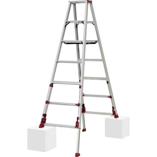 ピカ 上部操作式四脚アジャスト式専用脚立 SXJ型 SXJ