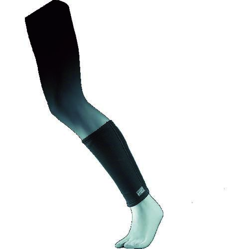 おたふく 発熱防風 レッグウォーマー ブラック M〜L JW-123