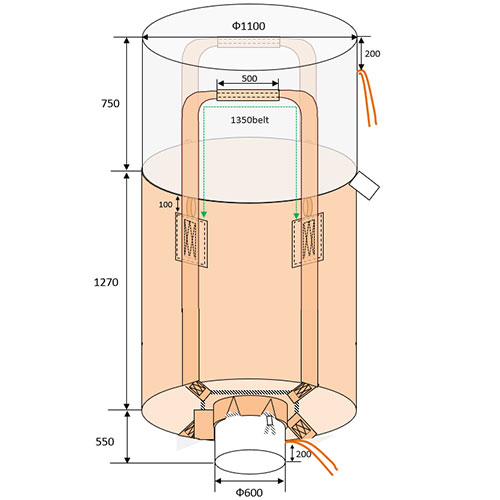����s�� �t���R���o�b�O �ی^ �r�o���t (����) 1270H 10���� OGI-005VG-FD-1.2��3