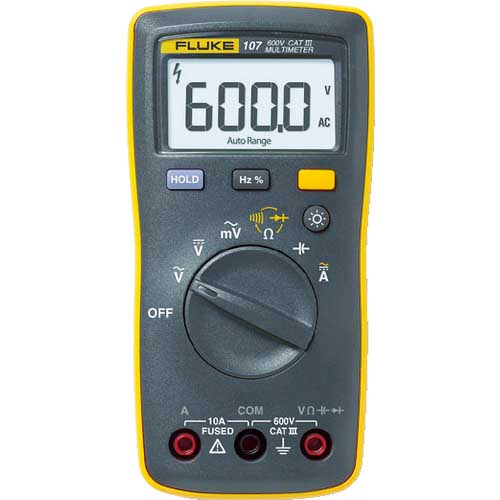 FLUKE �|�P�b�g�T�C�Y�E�}���`���[�^�[(�o�b�N���C�g�t) 107
