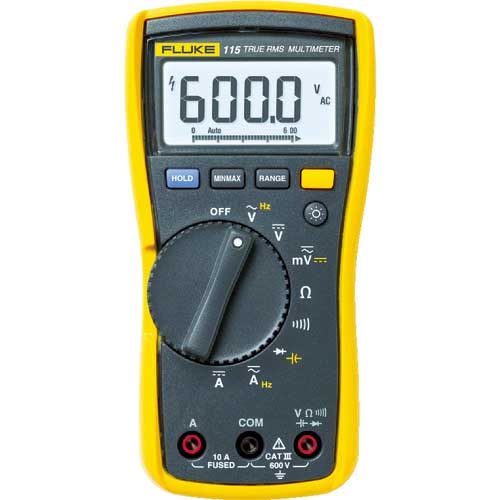 FLUKE �^�̎����l�}���`���[�^�[ 115