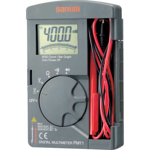 SANWA �|�P�b�g�^�f�W�^���}���`���[�^ PM11