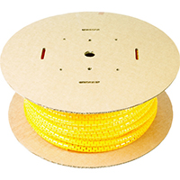 パンドウイット 電線保護チューブ スリット型スパイラル パンラップ 束線径18.3Φmm 30m巻き オレンジ PW75F-C3