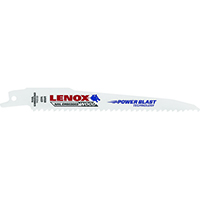 LENOX バイメタルセーバーソーブレード 656R 150mm×6山 (5枚入り) 20572656R