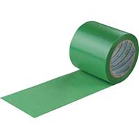 パイオラン 塗装養生用テープ 100mm×25m グリーン Y09GR 100MM