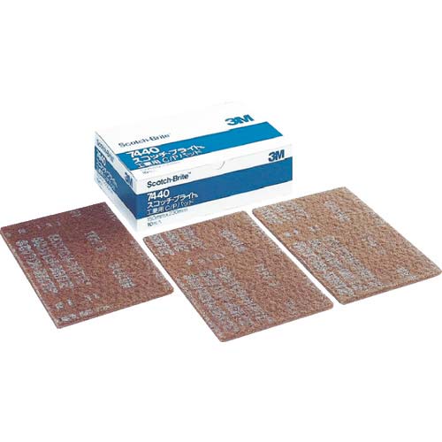 3M �X�R�b�`�E�u���C�g �H�Ɨp�p�b�h 7440 ��180���� �� BOX(10����) S/B BOX