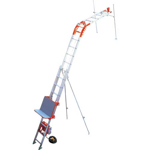 アルインコ 荷揚げ機「パワーコメット」3階用フルセット