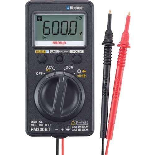 SANWA Bluetooth�Ή��|�P�b�g�^�f�W�^���}���`���[�^ PM300BT