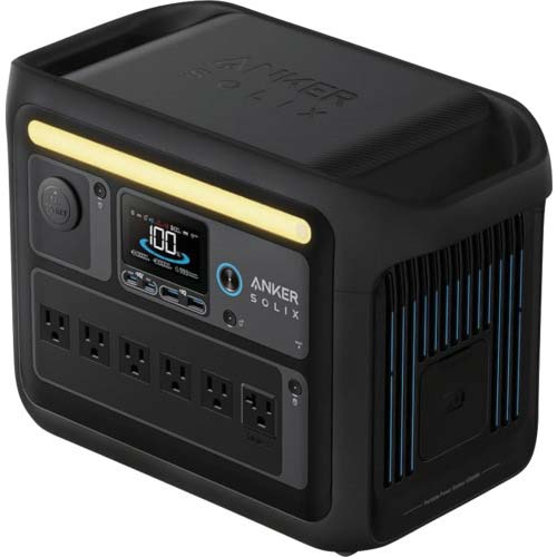 Anker �|�[�^�u���d�� Solix C1000 Portable Power Station �u���b�N A1761511