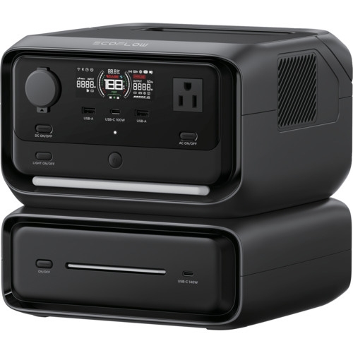 EcoFlow �|�[�^�u���d���E�G�N�X�g���o�b�e���[�Z�b�g RIVER 3 Max(570) EFRIVER3MAX-580-JP-CBOX
